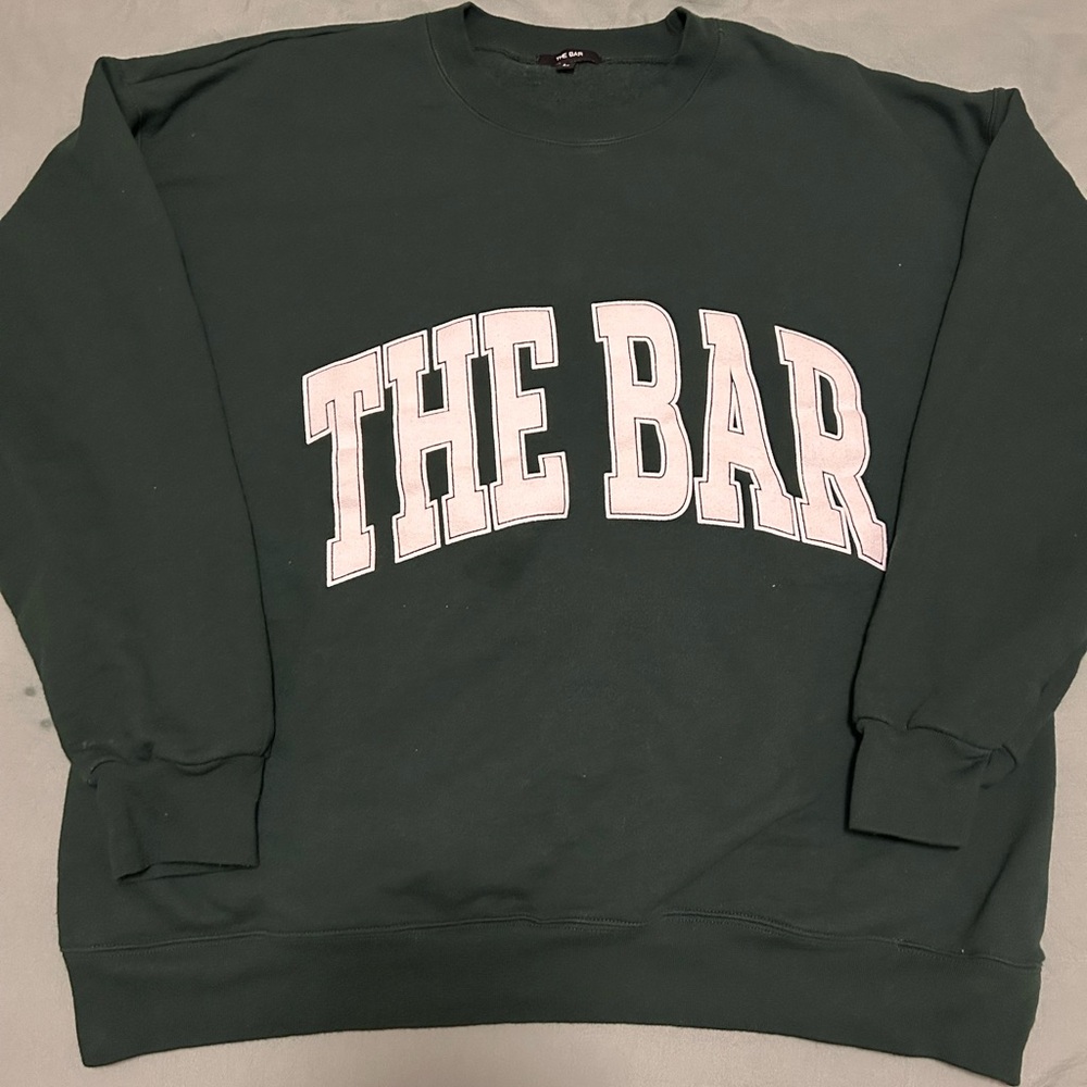 The Bar Forest Green Sweatshirt